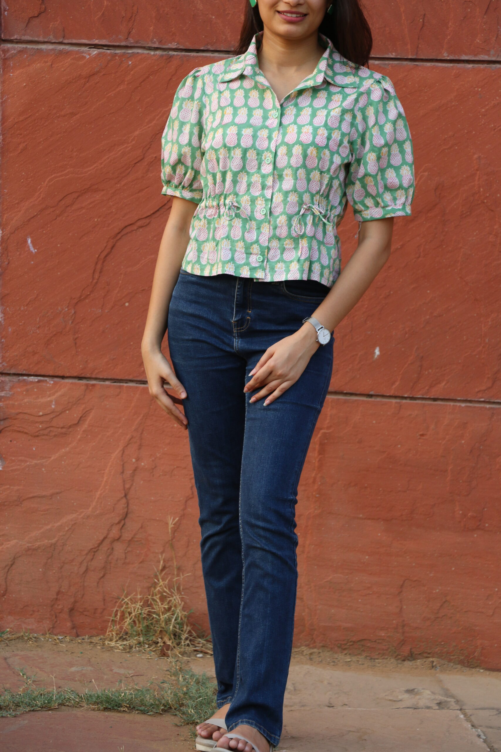 Western wear crafted in Indian cotton